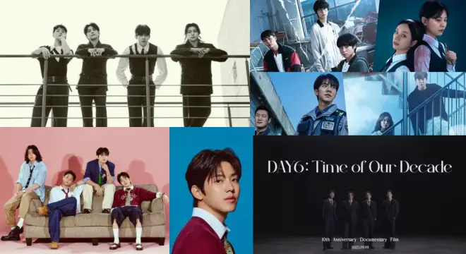 DAY6 Celebrates 10th Anniversary with New Album The DECADE