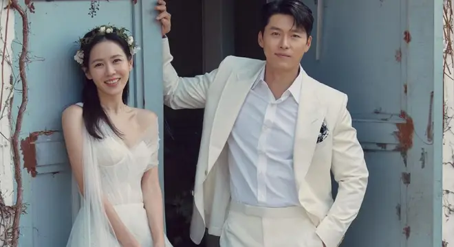 Hyun Bin and Son Ye Jin Son