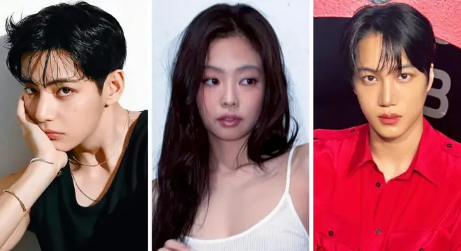 BTS V Jennie Kai Airport Spotting