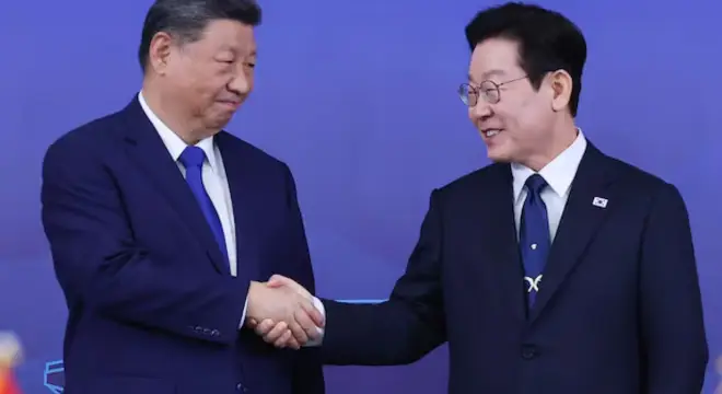 Lee Jae Myung Xi Jinping Meeting