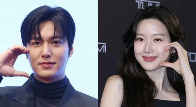 Lee Min-ho and Moon Ga-young