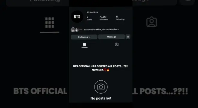 BTS Instagram Deleted Posts